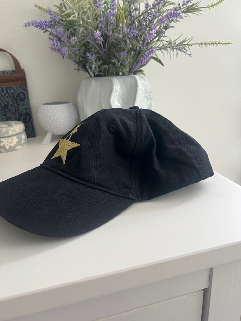 Hamilton The Musical Black Embroidered Baseball Cap - Picture 2 of 6